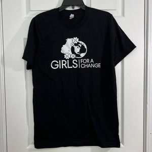 BELLA CANVA WOMEN GRAPHIC TSHIRT BLACK SIZE MEDIUM